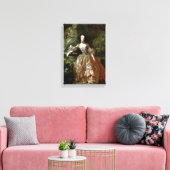 Francois Boucher - Madame de Pompadour Leinwanddruck (Insitu (Wohnzimmer))