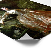 Francois Boucher - Madame de Pompadour Poster (Ecke)