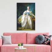 FRANCOIS BOUCHER - Portrait Art MADAME BERGERET Leinwanddruck (Insitu (Wohnzimmer))