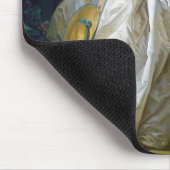 FRANCOIS BOUCHER - Porträtkunst MADAME BERGERET Mousepad (Ecke)