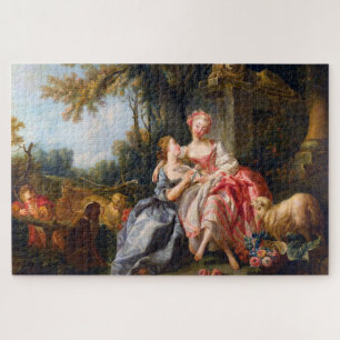 Francois Boucher The Billet Dou Rokoko Puzzle