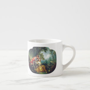 François Boucher The Four Seasons: Spring Frühling Espressotasse
