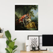 François Boucher The Four Seasons: Spring Frühling Poster (Heimbüro)