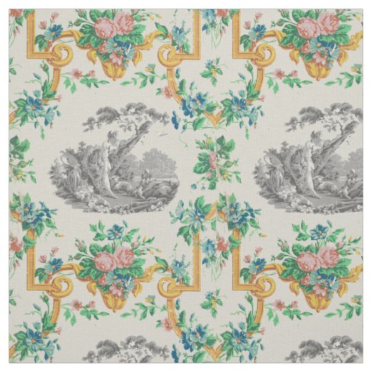 François Boucher Vignette Pattern Stoff (Muster)