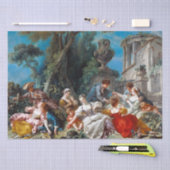 Francois Boucher | Vogelfänger (1748) Seidenpapier (Handwerk)