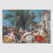 Francois Boucher | Vogelfänger (1748) Seidenpapier (Vorderseite)