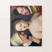 Francois Clouet - Der Liebe-Brief Puzzle (Vertikal)