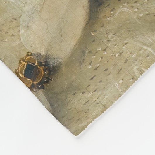 Francois Clouet - Elisabeth von Österreich Fleecedecke (Ecke)