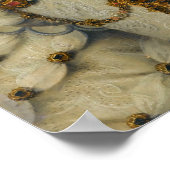 Francois Clouet - Elisabeth von Österreich Poster (Ecke)