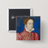 Francois Clouet - Mary, Queen of Schotten Button (Vorne & Hinten)