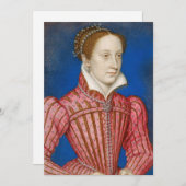 Francois Clouet - Mary, Queen of Schotten Dankeskarte (Vorne/Hinten)