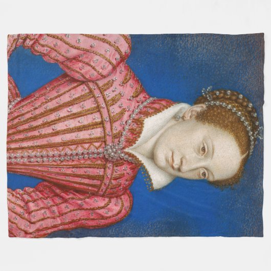 Francois Clouet - Mary, Queen of Schotten Fleecedecke (Vorderseite (Horizontal))