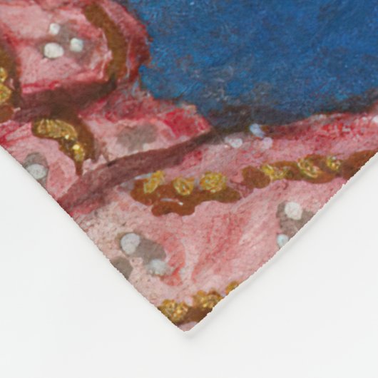 Francois Clouet - Mary, Queen of Schotten Fleecedecke (Ecke)