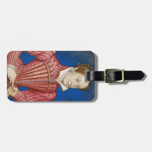 Francois Clouet - Mary, Queen of Schotten Gepäckanhänger (Vorderseite horizontal)