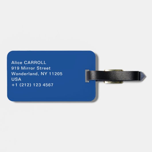 Francois Clouet - Mary, Queen of Schotten Gepäckanhänger (Rückseite horizontal)