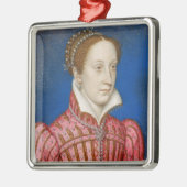 Francois Clouet - Mary, Queen of Schotten Ornament Aus Metall (Links)