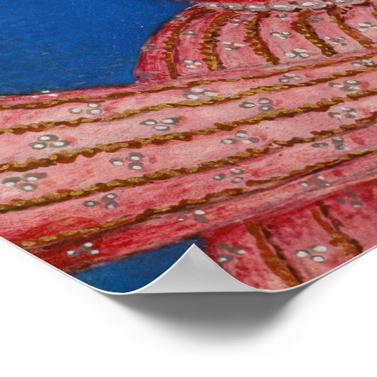 Francois Clouet - Mary, Queen of Schotten Poster (Ecke)