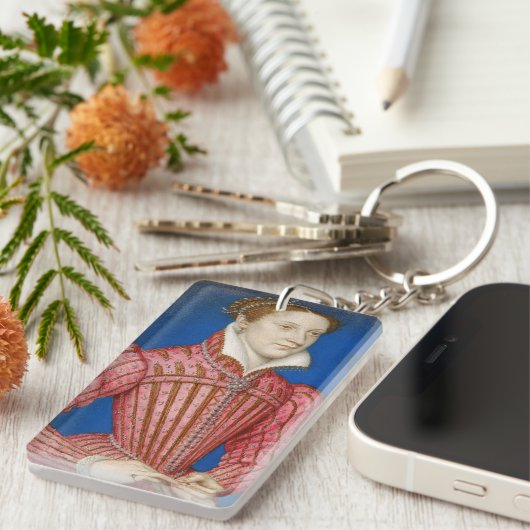 Francois Clouet - Mary, Queen of Schotten Schlüsselanhänger (Vorderseite rechts)