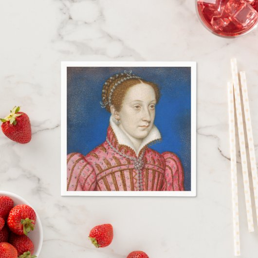 Francois Clouet - Mary, Queen of Schotten Serviette (Beispiel)