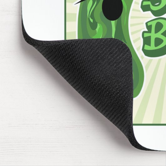 Francois der Gurken Mousepad (Ecke)