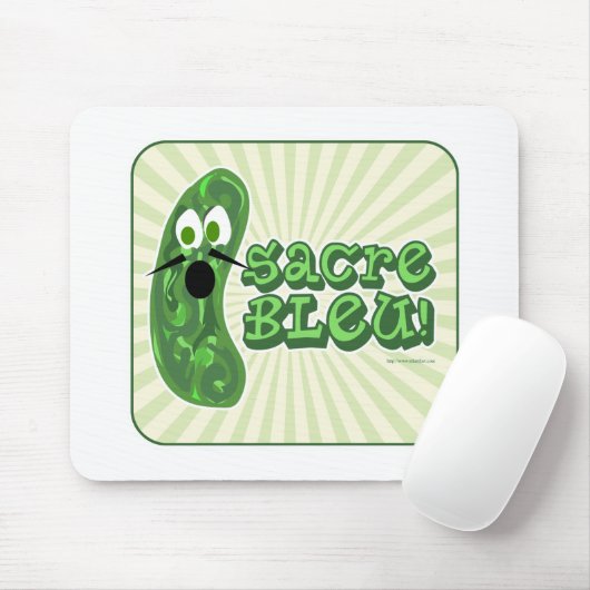 Francois der Gurken Mousepad (Mit Mouse)