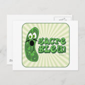 Francois der Gurken Postkarte (Vorne/Hinten)