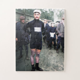 François Faber Tour de France 1909 Gewinner Farbe Puzzle