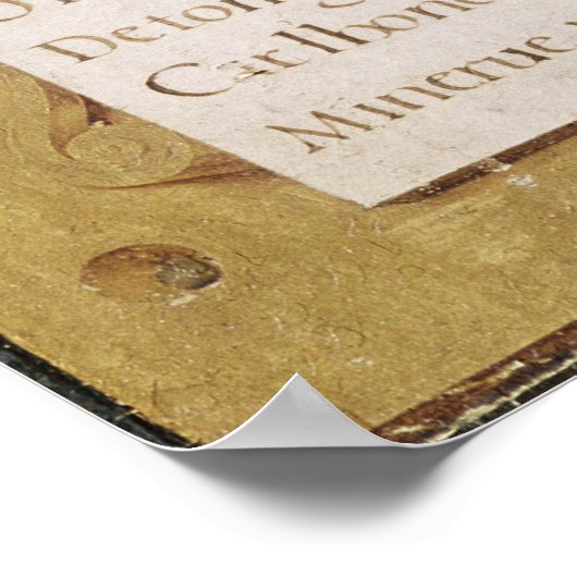 Francois I als Mischgott Poster (Ecke)