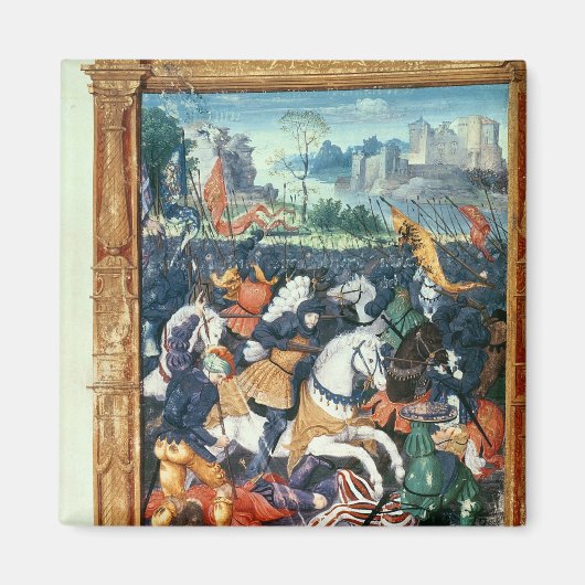 Francois I in der Schlacht von Marignano Magnet (Vorne)