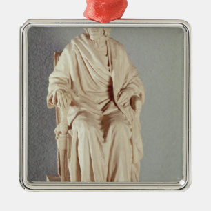 Francois Marie Arouet Voltaire 1778 Silbernes Ornament