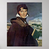 Francois-Marius Granet von Jean Auguste Ingres Poster (Vorne)