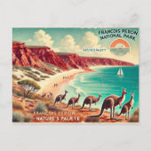 Francois Peron Nationalpark, Western Australien! Postkarte (Vorderseite)