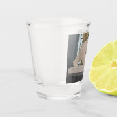 François Pompon's Polar Bear Souvenir Schnapsglas (Links)