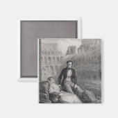 Francois Rene Vicomte de Chateaubriand Magnet (Vorderseite/Rückseite)