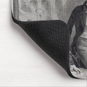 Francois Rene Vicomte de Chateaubriand Mousepad (Ecke)