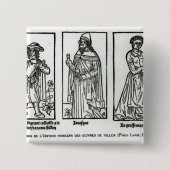 Francois Villon Button (Vorderseite)