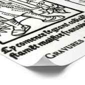 Francois Villon Poster (Ecke)