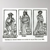 Francois Villon Poster (Vorne)