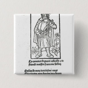 Francois Villon, 'von den Gesamtwerken Button