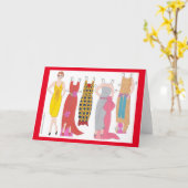 Francoise, Art-Déco-Dame von France Paper Doll Karte (Gelbe Blume)