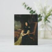Francoise d'Aubigne Postkarte (Stehend Vorderseite)