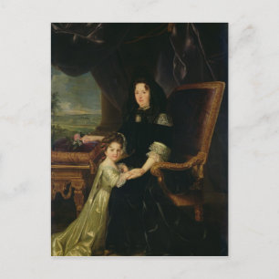 Francoise d'Aubigne Postkarte