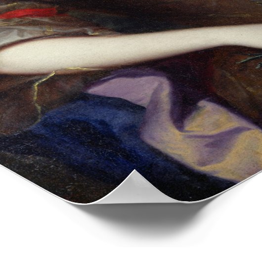 Francoise de Sevigne Countess of Grignan Poster (Ecke)