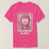 Francoise Hardy Retro Francophile Design 1 T-Shirt (Design vorne)