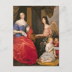 Francoise Louise Duchess La Valliere Postkarte