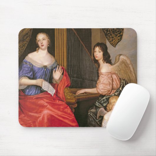 Francoise Louise Herzogin La Valliere mit Mousepad (Mit Mouse)