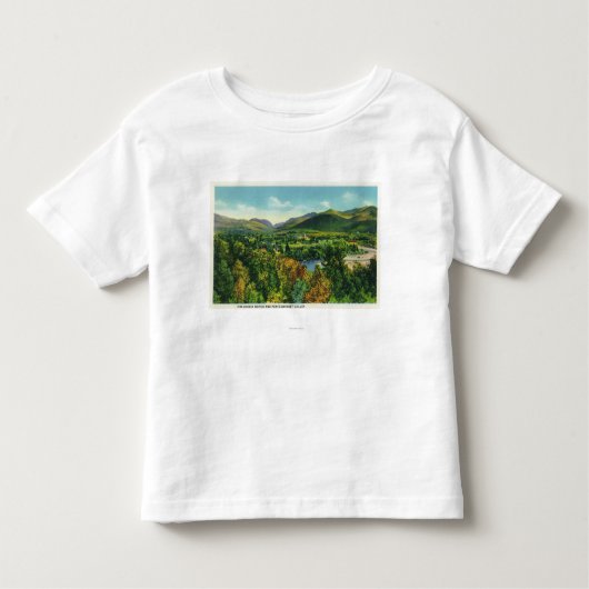 Franconcia Kerbe u. Pemigewasset Tal Kleinkind T-shirt (Vorderseite)