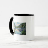 Franconia Notch Ansicht des Profilsees Tasse (Vorderseite Links)