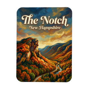 Franconia Notch New Hampshire Magnet