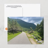Franconia Notch New Hampshire Postkarte (Vorne/Hinten)